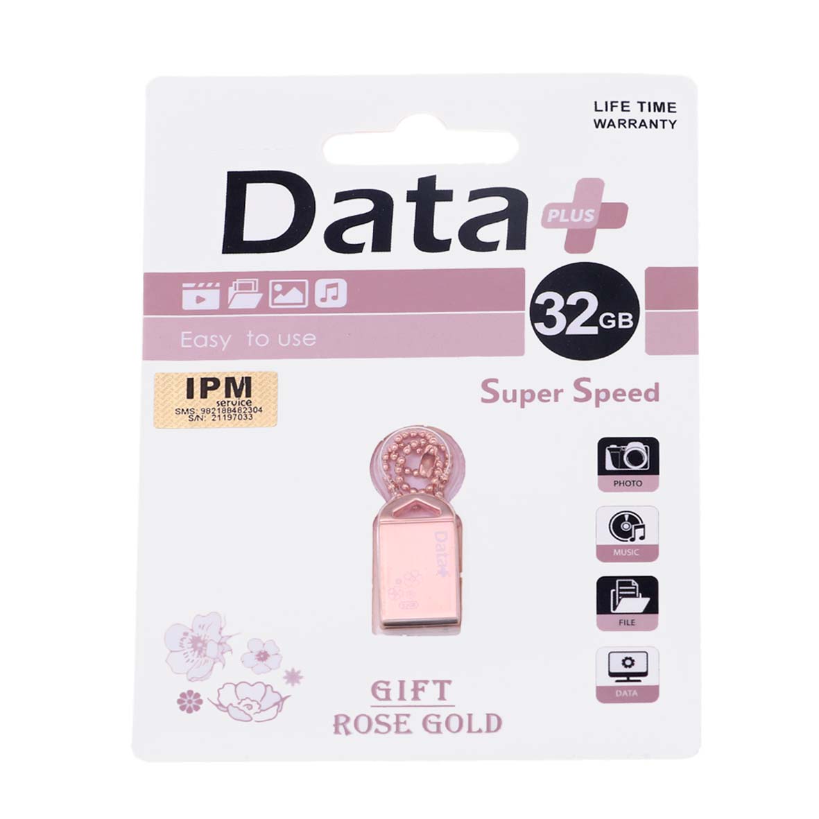 فلش مموری دیتاپلاس مدل Rose USB2.0 ظرفیت 32گیگابایت