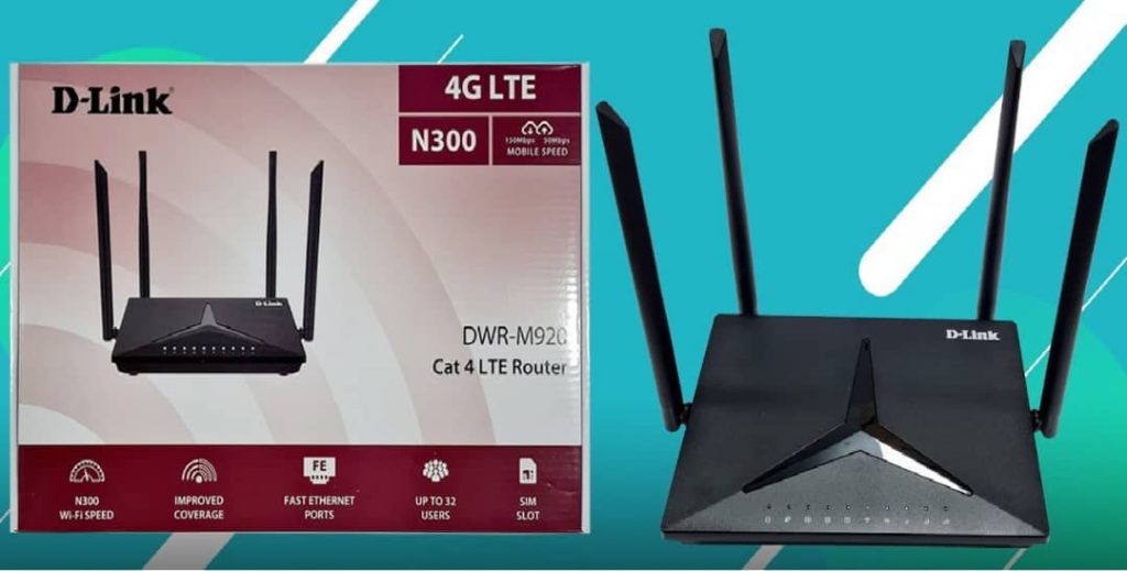 مودم روتر 4G LTE بی سیم N300 دی لینک مدل DWR-M920