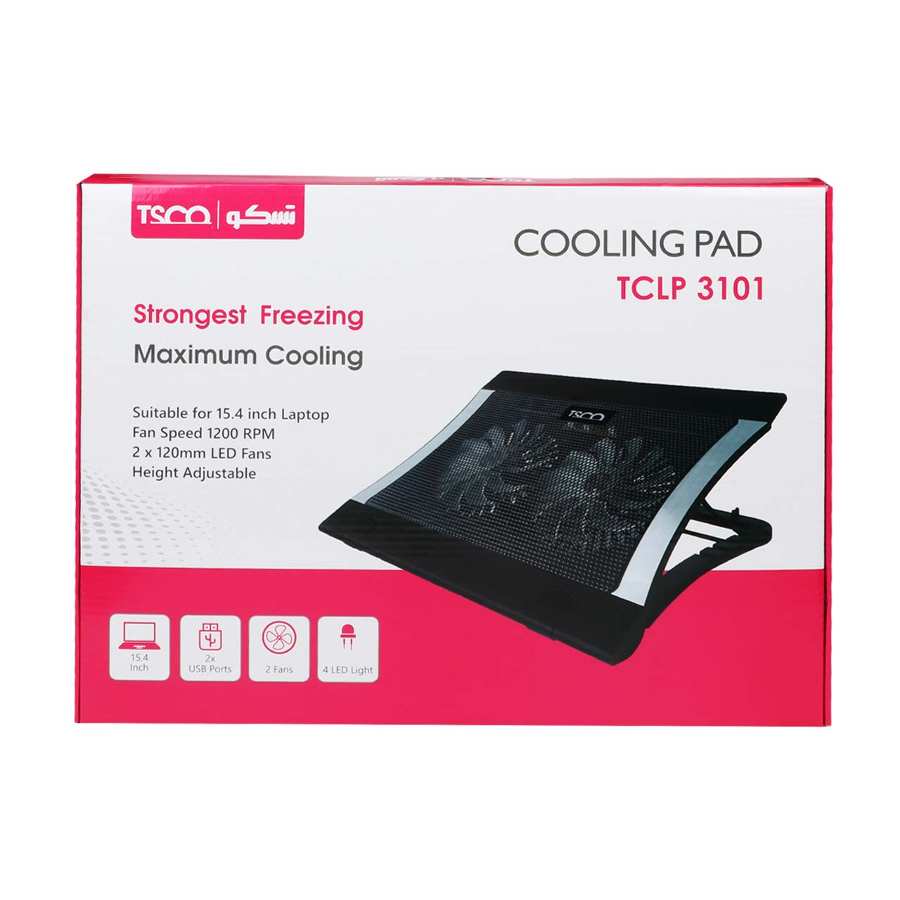 پایه خنک کننده لپ تاپ تسکو مدل TCLP 3101