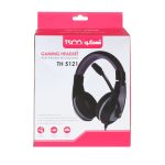 هدفون با سیم گیمینگ تسکو مدل TH 5121 - مشکی