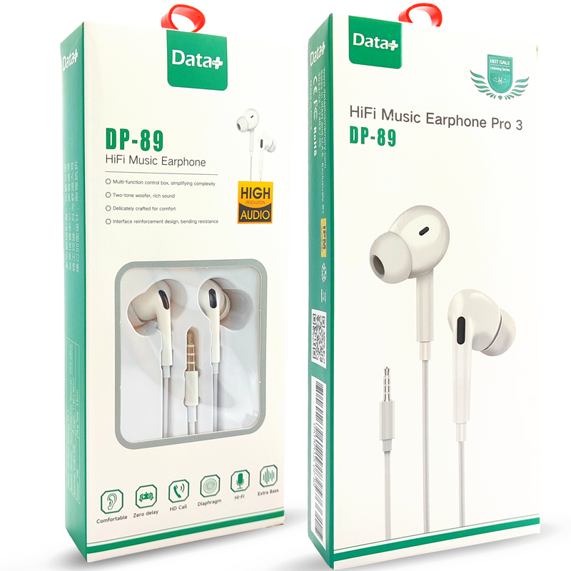 هندزفری سیمی دیتا پلاس (+DATA) مدل DP-89