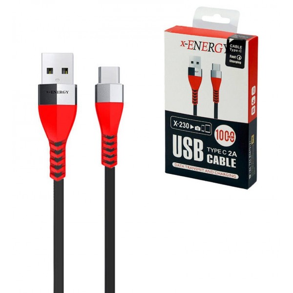 کابل تایپ سی (Type-C) طول 1 متر X-Energy مدل X-230