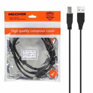 کابل پرینتر 1.5 متری - MACHER USB 2.0