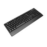 کیبورد و ماوس بی سیم Tsco مدل TKM 7022W - مشکی دارای استراحتگاه دست