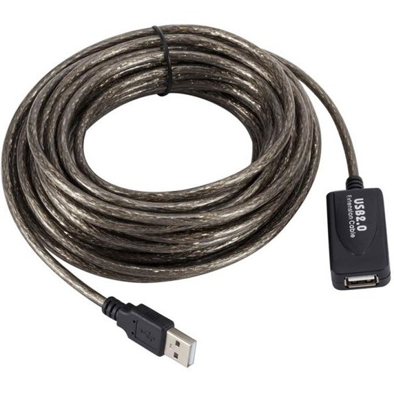 کابل افزایش طول USB2.0 برد دار به طول 10 متر