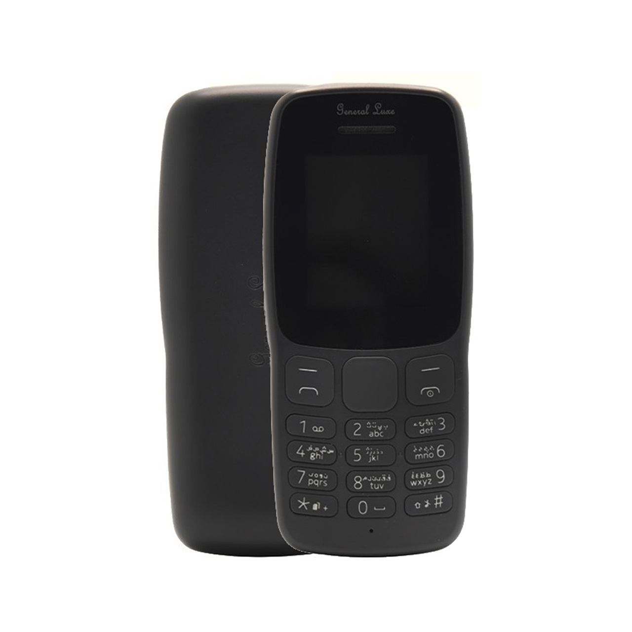 گوشی موبایل GLX مدل General Luxe 106 دو سیم کارت -مشکی