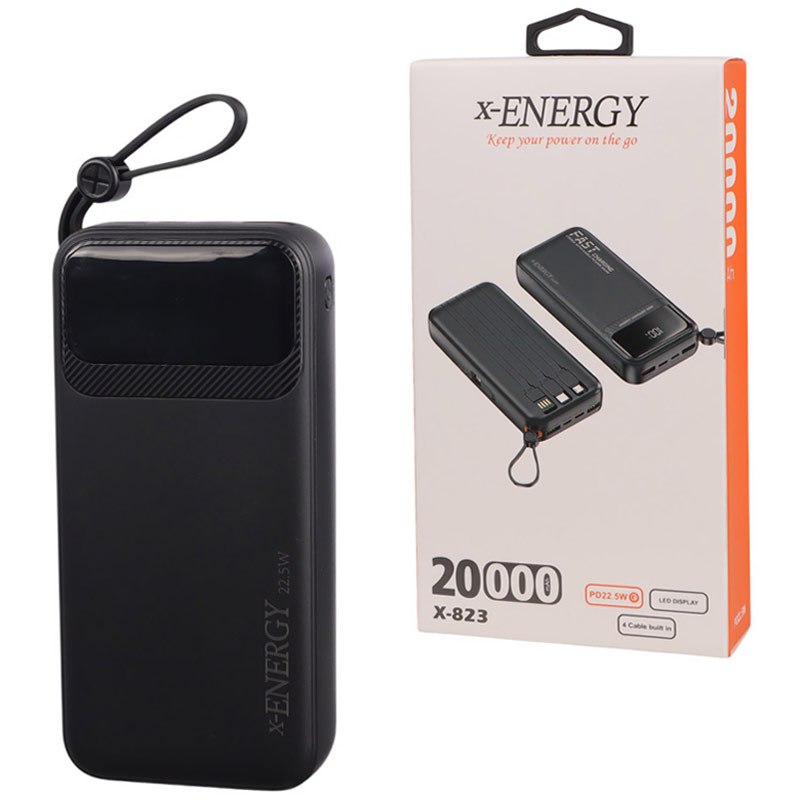 پاور بانک فست شارژ ایکس انرژی X-823 PD 22.5W ظرفیت 20000 میلی آمپر ساعت