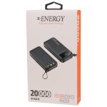 پاور بانک فست شارژ ایکس انرژی X-823 PD 22.5W ظرفیت 20000 میلی آمپر ساعت